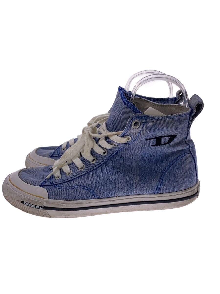 楽天市場】diesel ハイカットスニーカー ブルーの通販