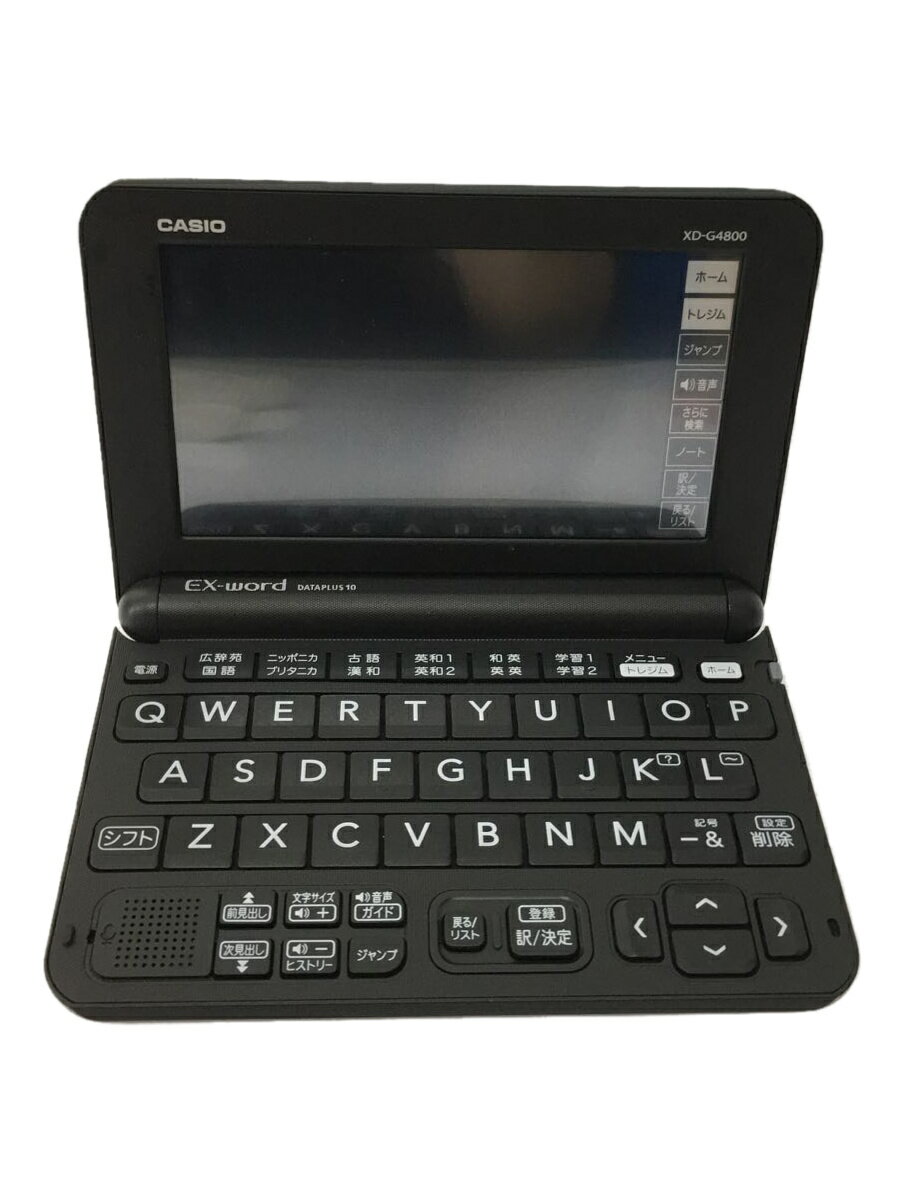 šCASIOŻҼ  XD-G4800BK [֥å]ڲšӥ奢롦ǥ