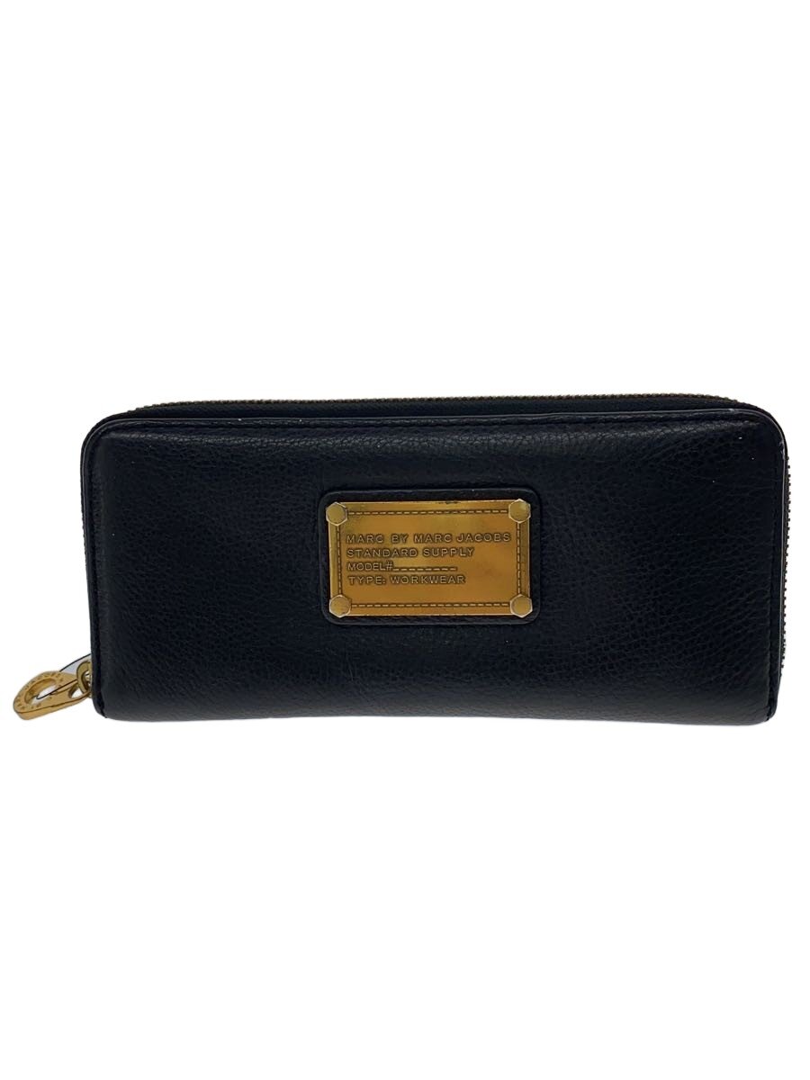 【中古】MARC BY MARC JACOBS◆長財布/--/BLK/レディース【服飾雑貨他】