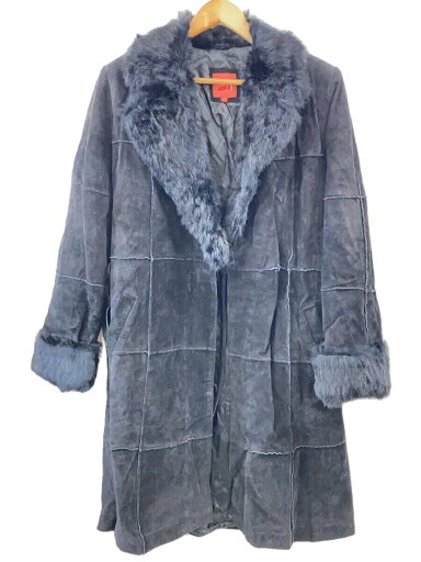 【中古】Rene Derhy/コート/S/豚革/ブラック【レディースウェア】 【中古】Rene Derhy/コート/S/豚革/ブラック【レディースウェア】