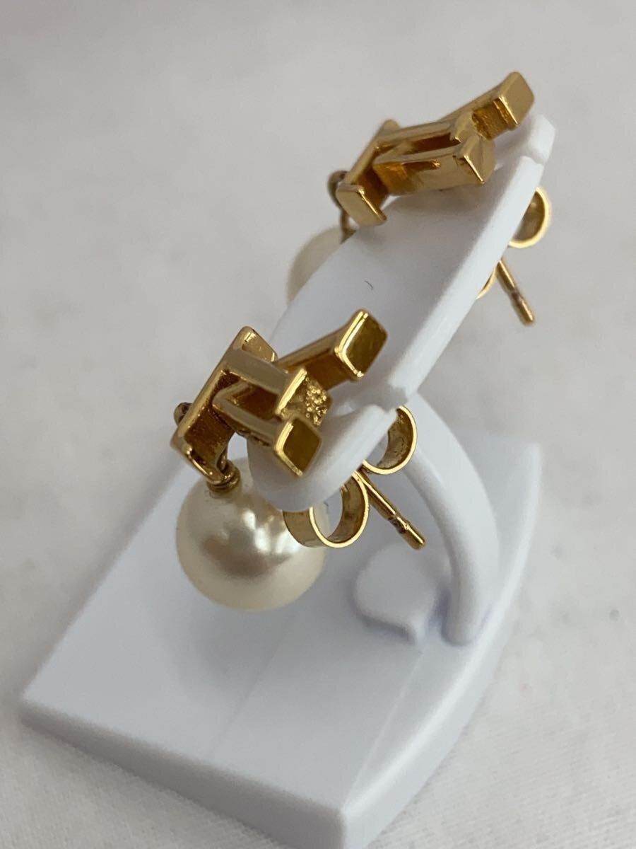 【中古】LOUIS VUITTON◆ピアス/--/パール/GLD/レディース/M01585//【服飾雑貨他】