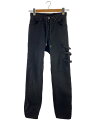 【中古】TAKAHIROMIYASHITA TheSoloist.◆jogger jean/46/コットン/BLK/sw.0207//【メンズウェア】