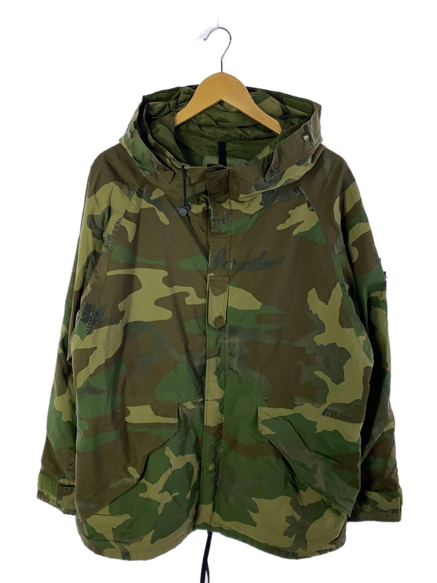 【中古】US.ARMY◆ジャケット/M/カーキ/カモフラ/8415-01-220-1315【メンズウェア】
