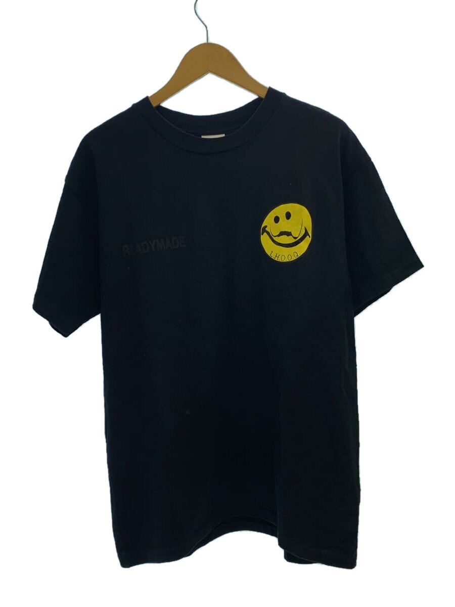 READYMADE◆Cut & SewnTシャツ/M/コットン/BLK/RE-CO-BK-ES-00-02