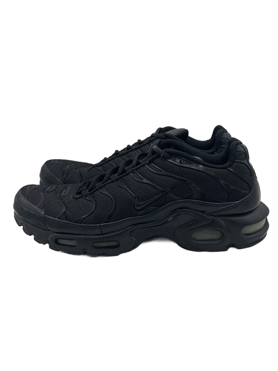 NIKE◆AIR MAX PLUS/エアマックスプラス/ブラック/604133-050/28.5cm/ブラック//