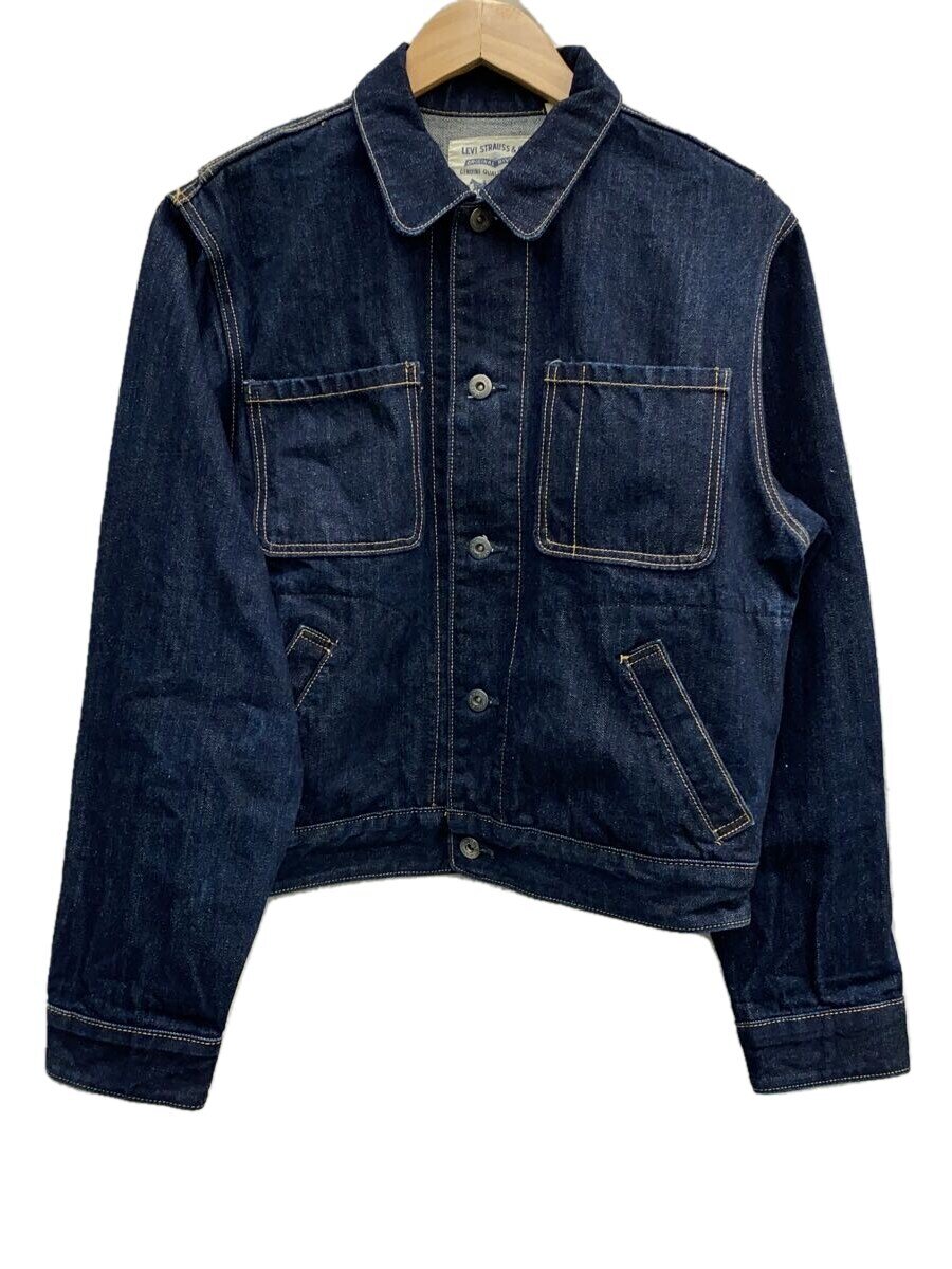 【中古】LEVI’S MADE&CRAFTED◆トラッカージャケット/Gジャン/S/デニム/IDG/無地/PC9-A4373-0001【メンズウェア】