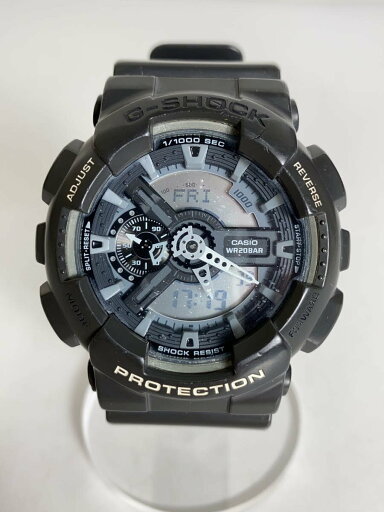 【中古】CASIO◆腕時計/デジアナ/ラバー/GA-110C【服飾雑貨他】 【中古】CASIO◆腕時計/デジアナ/ラバー/GA-110C【服飾雑貨他】