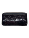 【中古】LOUIS VUITTON◆ジッピー・ウォレット_モノグラム・ヴェルニ_BLK/エナメル/BLK/レディース【服飾雑貨他】(4)
