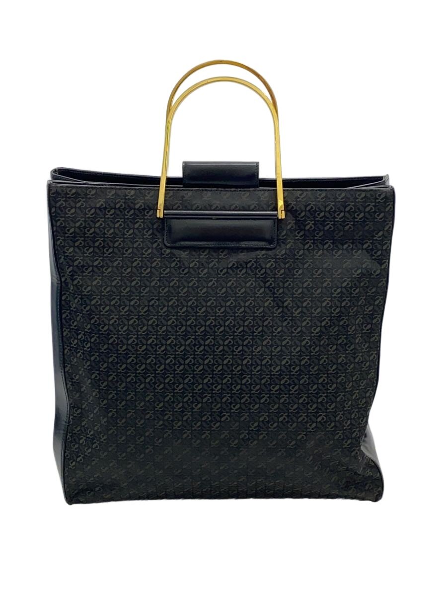 LOEWE - 【中古】LOEWE◆トートバッグ/--/BLK/総柄【バッグ】