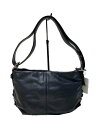 【中古】COACH◆ショルダーバッグ/--/BLK【バッグ】