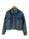 【中古】Levi’s◆507/2ND/BIG E/均等V/ハギ付/デニムジャケット/--/デニム/BLU/リペア有【メンズウェア】