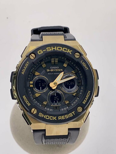 【中古】CASIO◆ソーラー腕時計・G-SHOCK/デジアナ/ラバー/BLK/BLK【服飾雑貨他】 【中古】CASIO◆ソーラー腕時計・G-SHOCK/デジアナ/ラバー/BLK/BLK【服飾雑貨他】