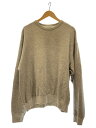 【中古】UNUSED◆SWITCHING CREWNECK SWEATSHIRT/スウェット/3/コットン/GRY/US2367//【メンズウェア】