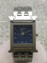 【中古】HERMES◆H WATCH/Hウォッチ/クォーツ腕時計/アナログ/ステンレス/ネイビー/シルバー/HH1.110【服飾雑貨他】