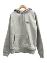 【中古】STUSSY◆パーカー/L/コットン/GRY/Z4000SZS22【メンズウェア】