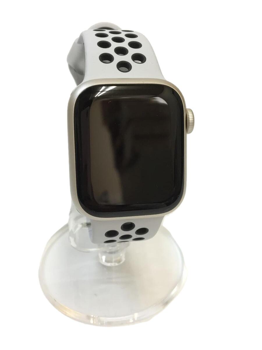 【中古】Apple◆Apple Watch Nike Series 7 GPSモデル 41mm スターライト MKN33J/A/デシ【服飾雑貨他】