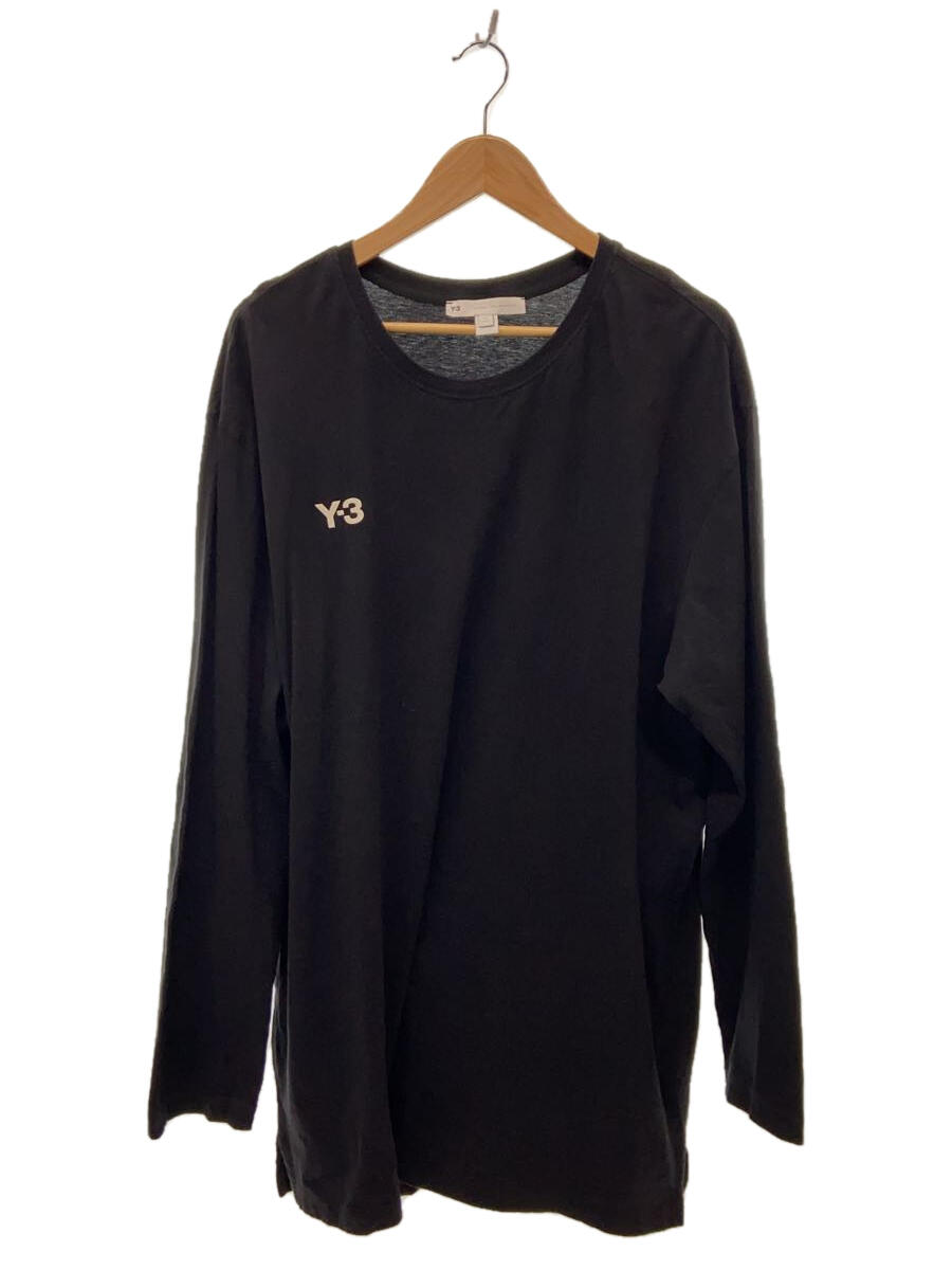 【中古】Y-3◆長袖Tシャツ/2XL/U GRAPHIC LS TEE/HT4734【メンズウェア】