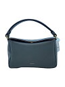 【中古】LORISTELLA◆ショルダーバッグ/レザー/GRY/無地【バッグ】