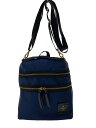 【中古】LANVIN en Bleu◆ショルダーバッグ/--/NVY/無地【バッグ】