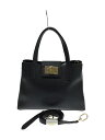 【中古】FURLA◆ハンドバッグ/レザー/BLK/WB00560【バッグ】