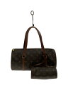 【中古】LOUIS VUITTON◆1)パピヨン30_モノグラム・キャンバス_BRW/PVC/BRW/総柄【バッグ】