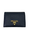 【中古】PRADA◆2つ折り財布/レザー/BLK/レディース/1MV204【服飾雑貨他】(4)