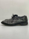 【中古】COLE HAAN◆シューズ/US7.5/BLK/レザー/C11630【シューズ】