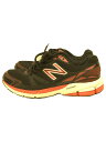 【中古】NEW BALANCE◆ローカットスニーカー/24.5cm/BLK/WR670BK2【シューズ】