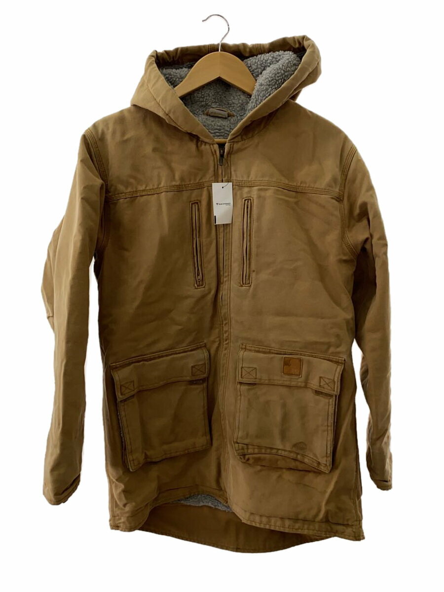 【中古】Carhartt◆ジャケット/XL/コットン/BEG/無地【メンズウェア】