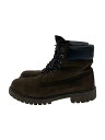 【中古】Timberland◆レースアップブーツ/--/BRW【シューズ】