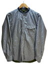 【中古】J.PRESS◆長袖シャツ/L/コットン/GRY/チェック【メンズウェア】