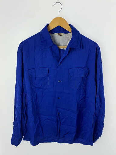 【中古】TOWN CRAFT◆長袖シャツ/L/レーヨン/BLU//【メンズウェア】 【中古】TOWN CRAFT◆長袖シャツ/L/レーヨン/BLU//【メンズウェア】