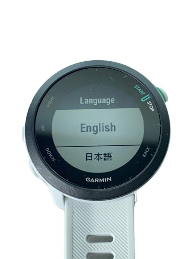 【中古】GARMIN◆スマートウォッチ/デジタル/ラバー/BLK/WHT//【服飾雑貨他】 【中古】GARMIN◆スマートウォッチ/デジタル/ラバー/BLK/WHT//【服飾雑貨他】