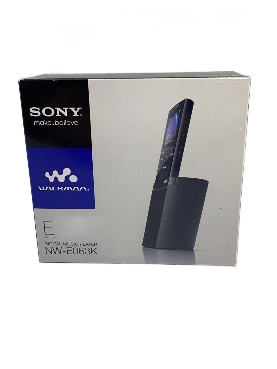 【中古】SONY◆ポータブルメモリープレーヤー NW-E063(B) [4GB ブラック]//【家電・ビジュアル・オーディオ】