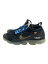 【中古】NIKE◆THE 10 AIR VAPORMAX FK OFF-WHITE VIRGIL ABLOH/ブラック/27.5cm/B【シューズ】