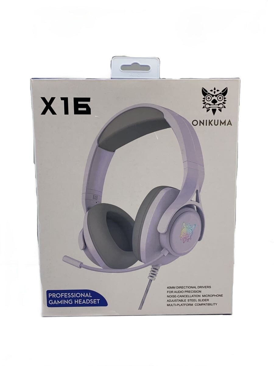 【中古】ONIKUMA/X16/ヘッドホン//【家電・ビジュアル・オーディオ】
