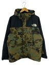 【中古】THE NORTH FACE◆NOVELTY MOUNTAIN LIGHT JACKET_ノベルティマウンテンライトジャケット/M/ナイロン/KH【メンズウェア】(4)