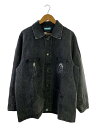 【中古】ICE CREAM◆タグ付/デニムジャケット/ブラックデニム/Gジャン/L/コットン/グレー/ICEJP241X001【メンズウェア】