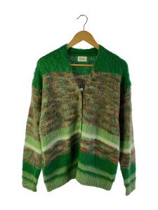 【中古】PAMM◆汽水域のニットカーディガン/FREE/アクリル/GRN/PM1103【レディースウェア】