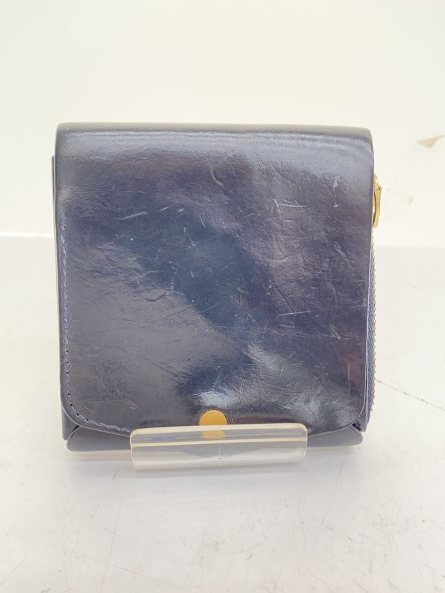 【中古】MOKU/財布/レザー/GRY/無地/メ