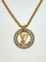 【中古】LOUIS VUITTON◆ネックレス/--/GLD/トップ有/レディース/M00759【服飾雑貨他】