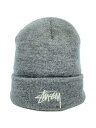 【中古】STUSSY◆ニットキャップ/--/