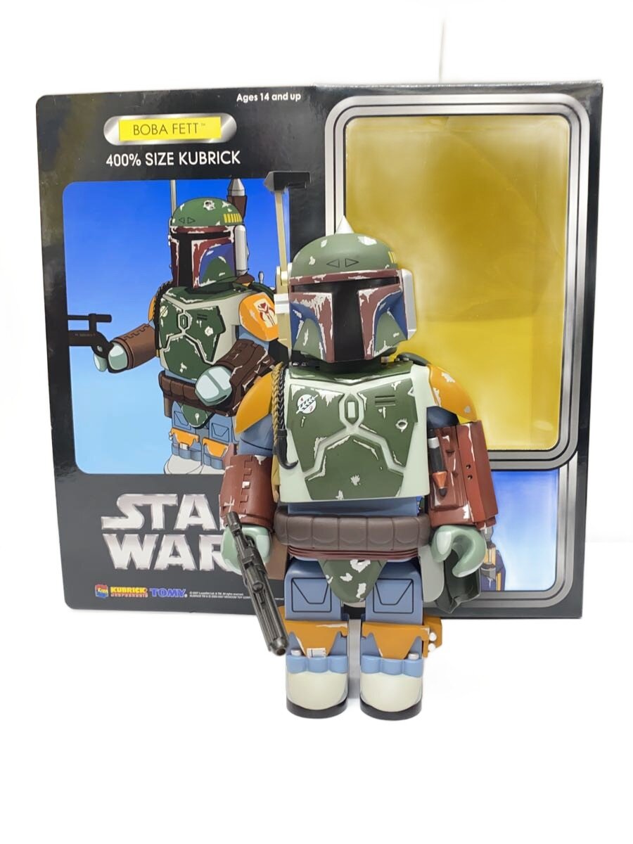 【中古】MEDICOM TOY◆フィギュア/アメコミフィギィア/STAR WARS/BOBA FETT KUBRICK 400//【ホビー】