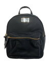 【中古】kate spade new york◆リュック/ナイロン/BLK【バッグ】