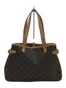 【中古】LOUIS VUITTON◆バティニョールオリゾンタル_モノグラム_BRW/PVC/BRW【バッグ】