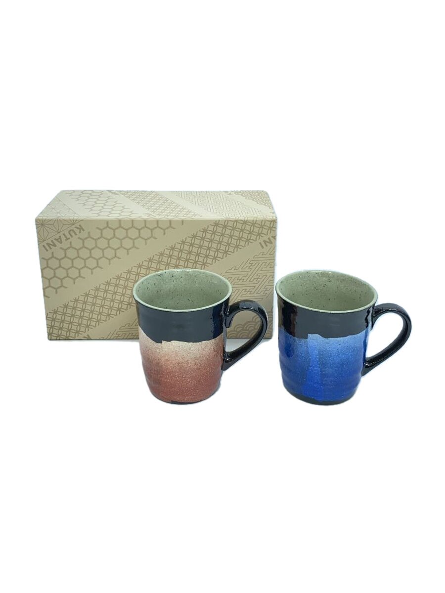 【中古】九谷焼◆ペア/湯呑/2点セット/九谷焼【キッチン用品】