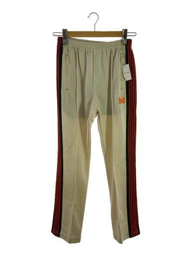 【中古】Needles◆汚れ有/Nallow Track Pant/XS/ポリエステル/CRM/LQ393//【メンズウェア】 【中古】Needles◆汚れ有/Nallow Track Pant/XS/ポリエステル/CRM/LQ393//【メンズウェア】