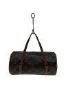 【中古】LOUIS VUITTON◆1)パピヨン26_モノグラム・キャンバス_BRW/PVC/BRW//【バッグ】