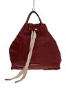 【中古】repetto◆トートバッグ/レザー/RED【バッグ】(4)