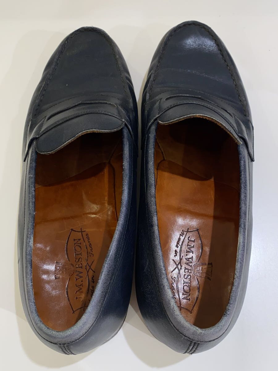 2nd STREET 楽天市場店の【中古】J.M.WESTON◆コインローファー/カカト傷有/ローファー/--/NVY/? NULL ?【シューズ】｜アングル3
